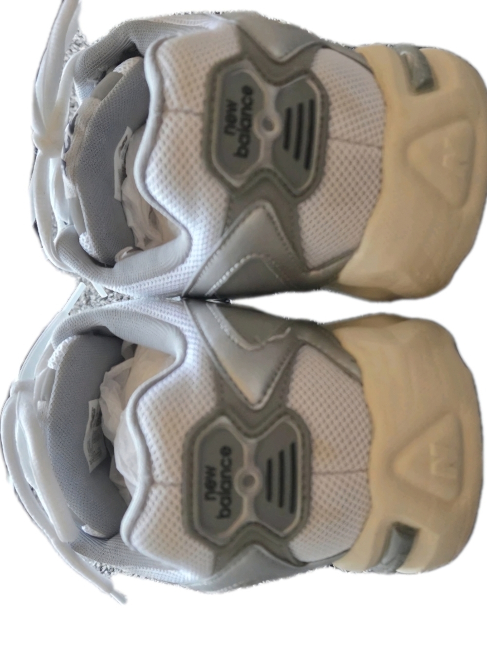 New Balance 725 ML725CD White Metallic Silver Slate Grey US Men's Size 10.5 - Picture 8 of 11